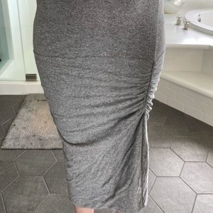 Monrow grey shirt dress size Large